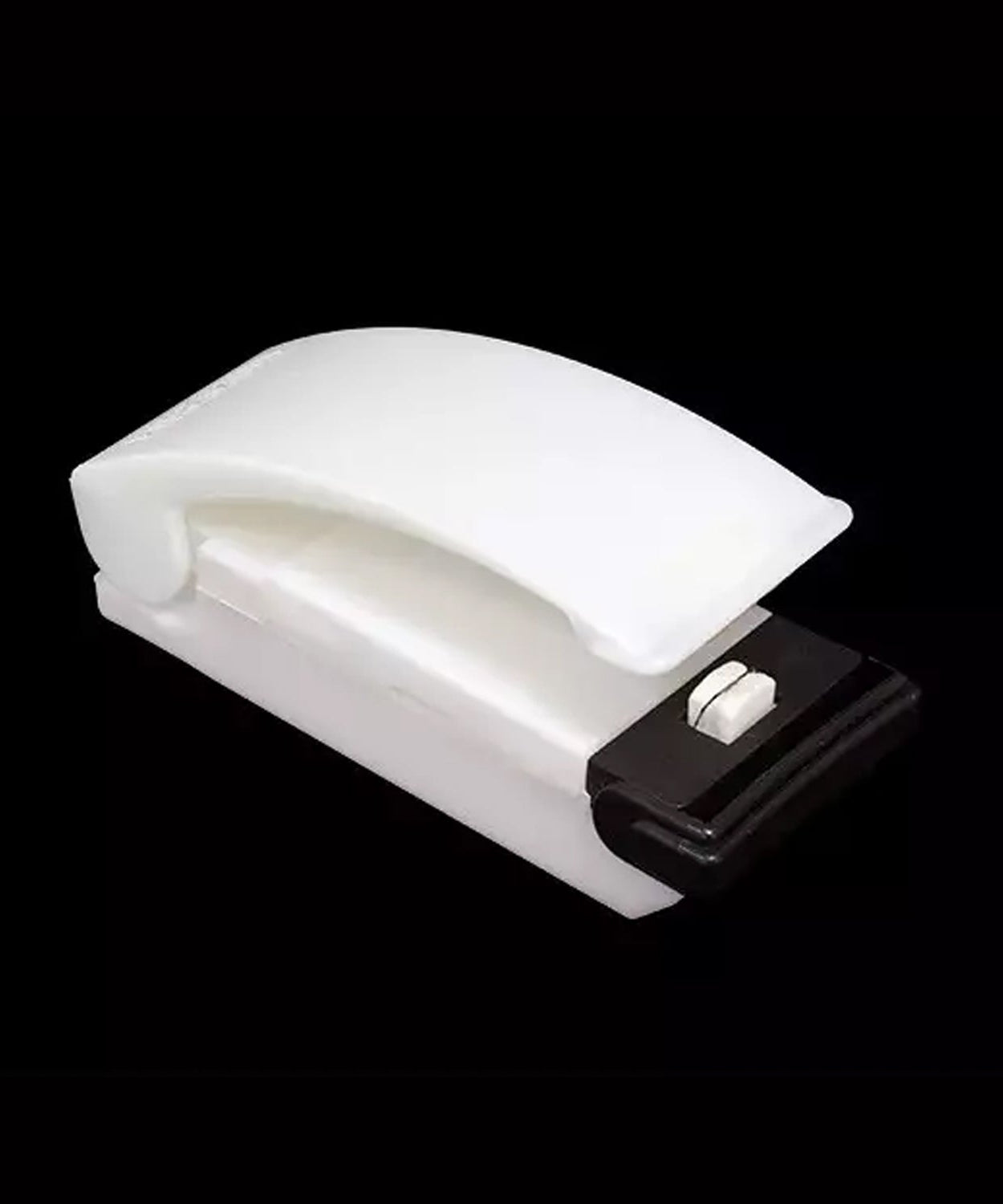 Portable and handy plastic bag sealer, ideal for home use and sealing various bags.