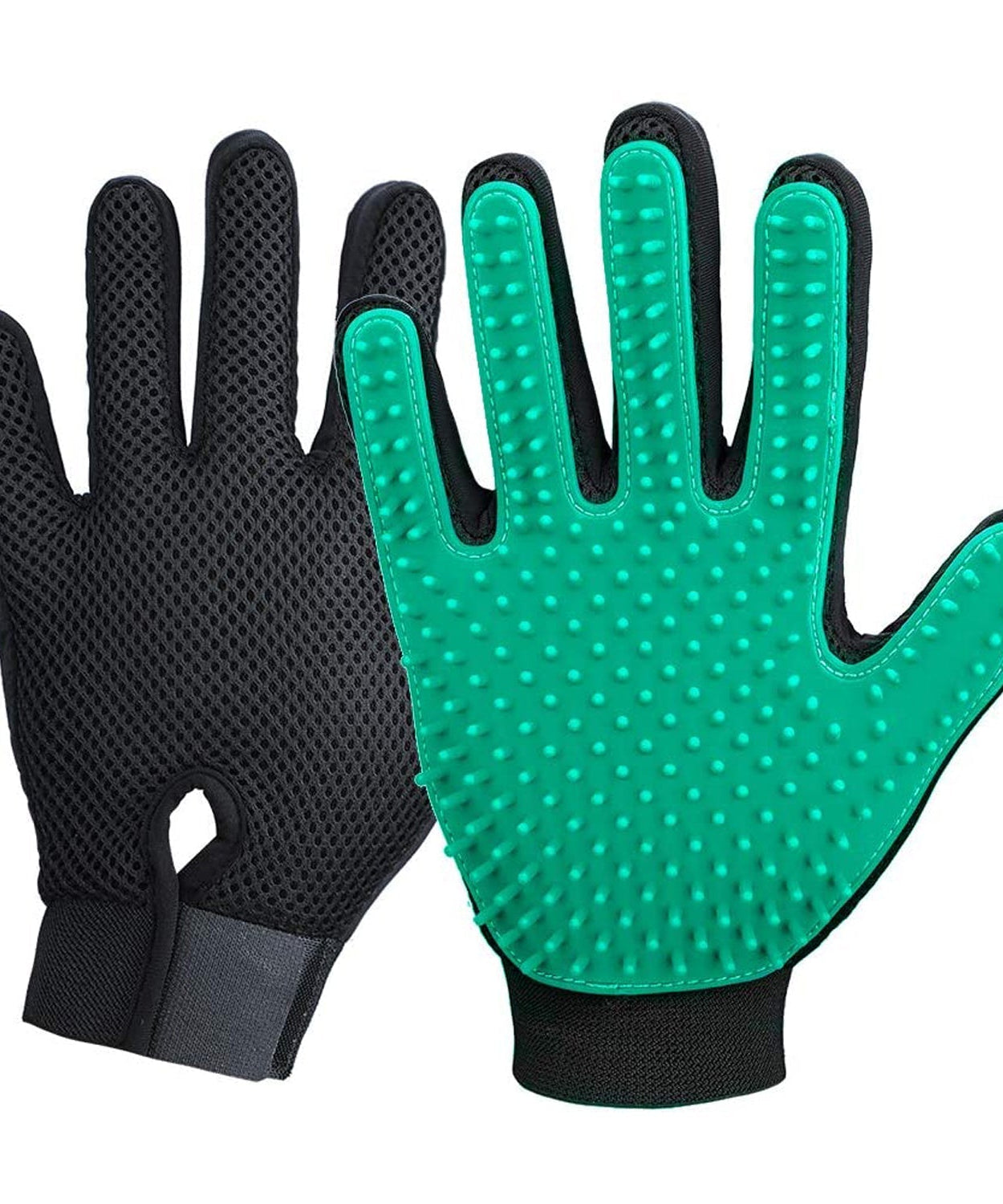 Green cleaning brush for utensils