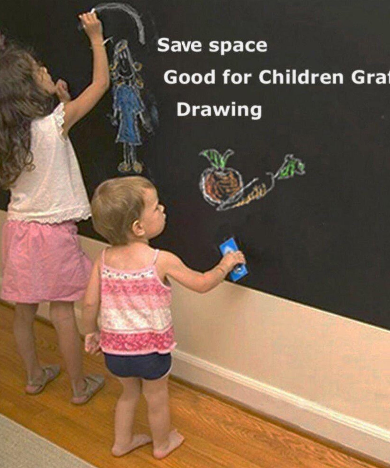 Blackboard sticker surface