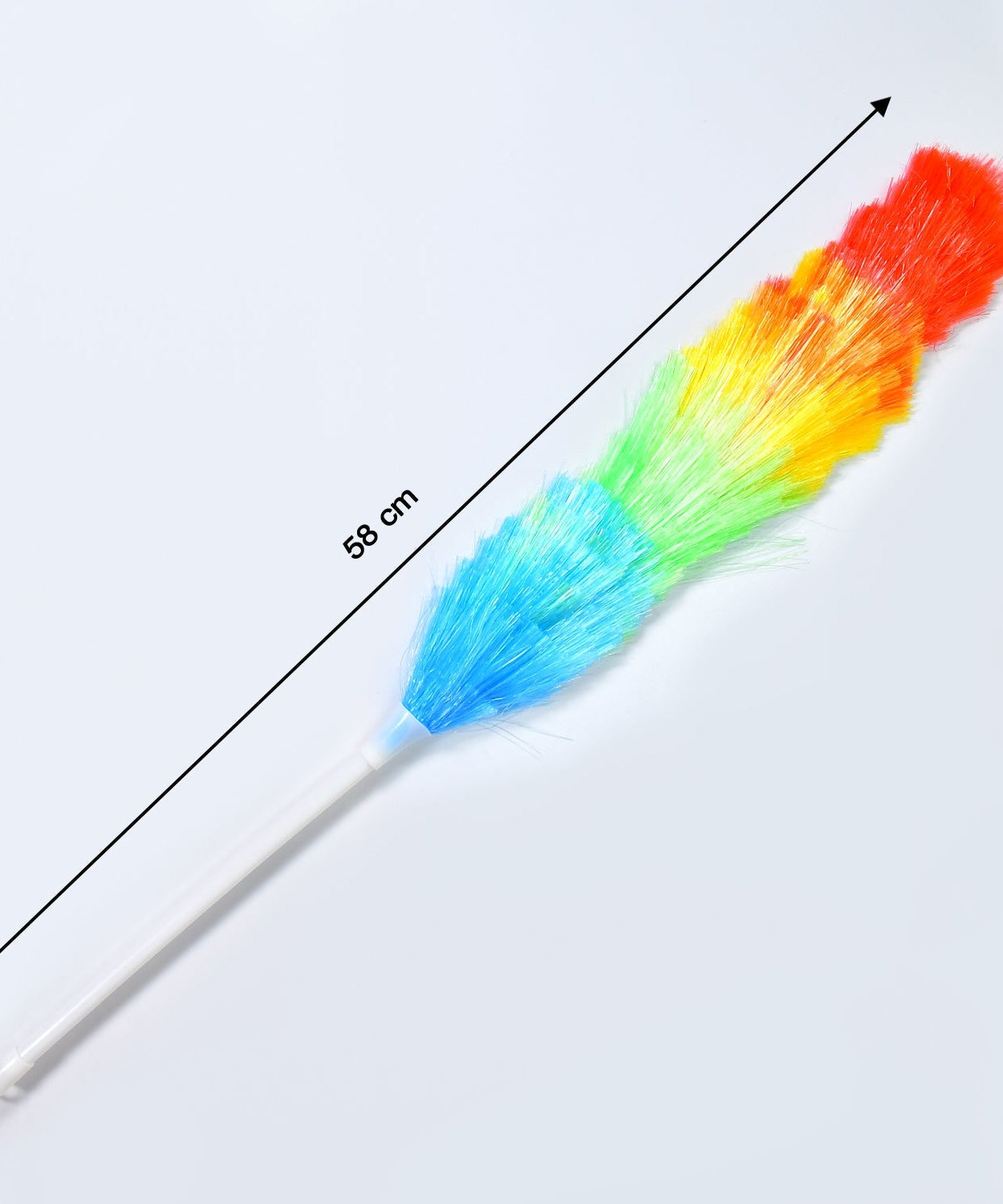 Colorful feather duster for cleaning dust