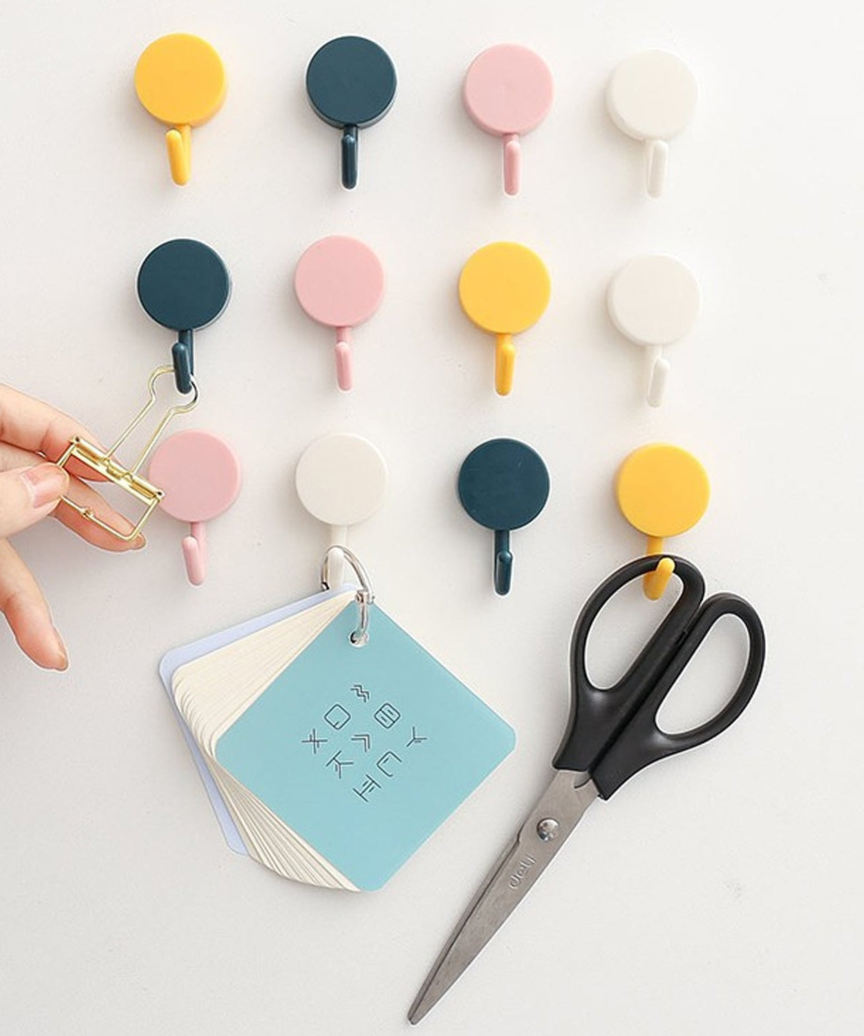 Sticky hooks for walls and home