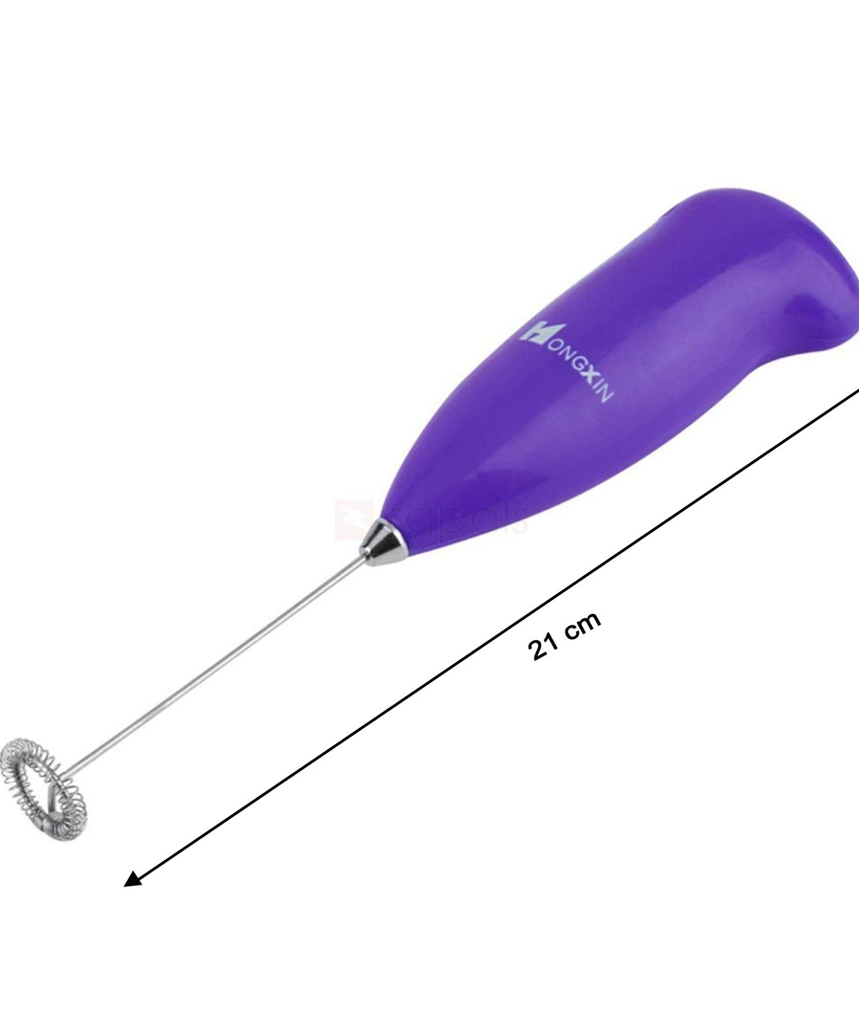 Hand blender with multiple blending attachments.