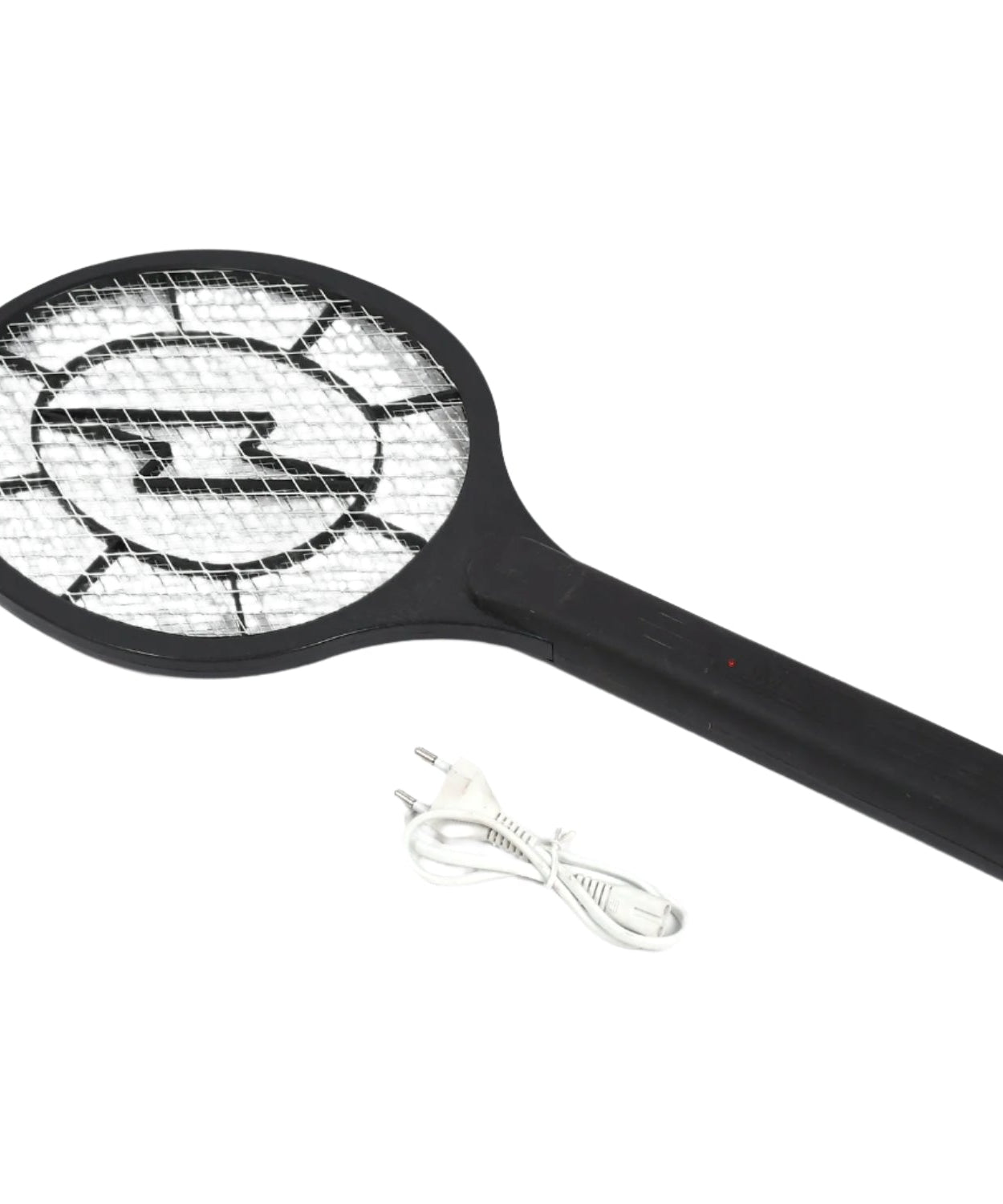 Mosquito racket with electric zap feature