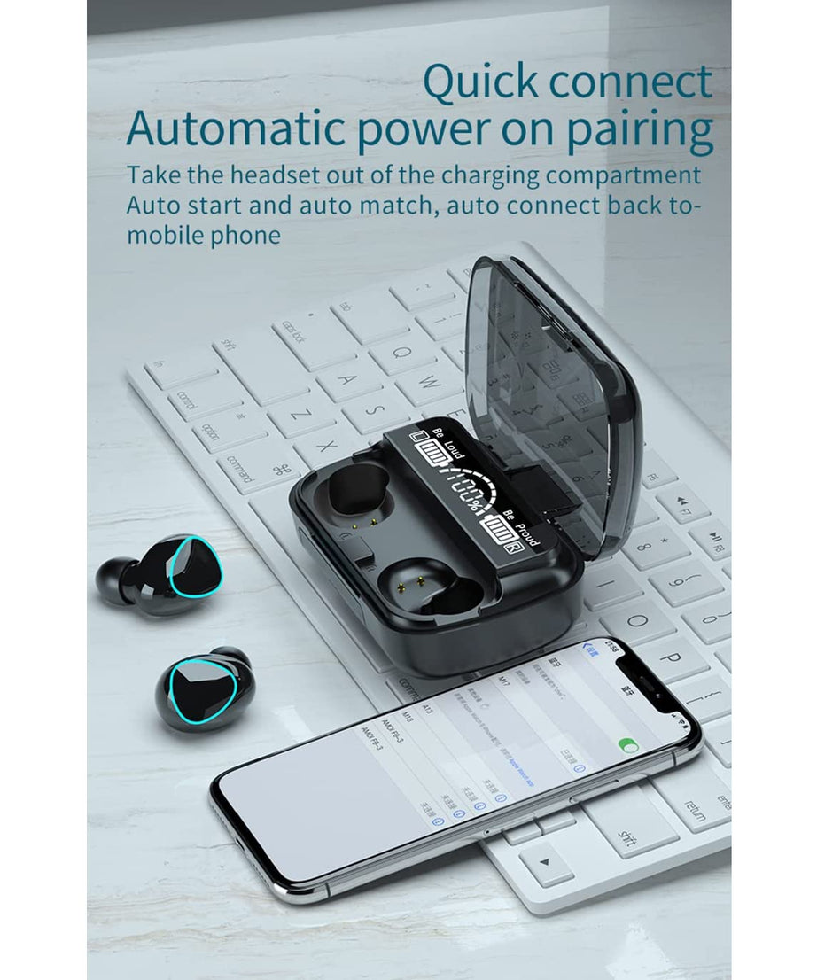 TWS earbuds with case