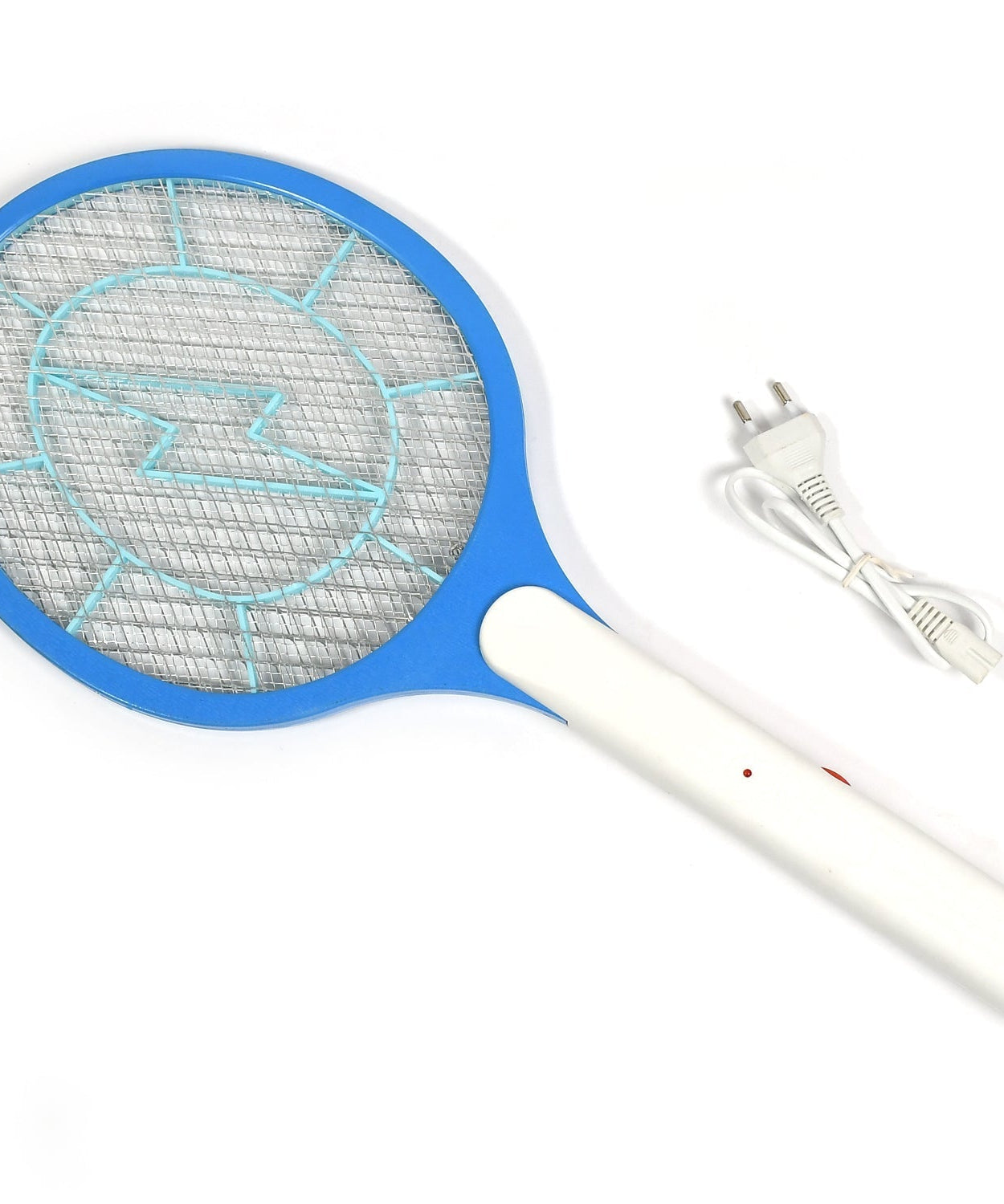Rechargeable Mosquito Killer Racket – Handheld Electric Fly Swatter with Cable (Quality Assured, with cable)