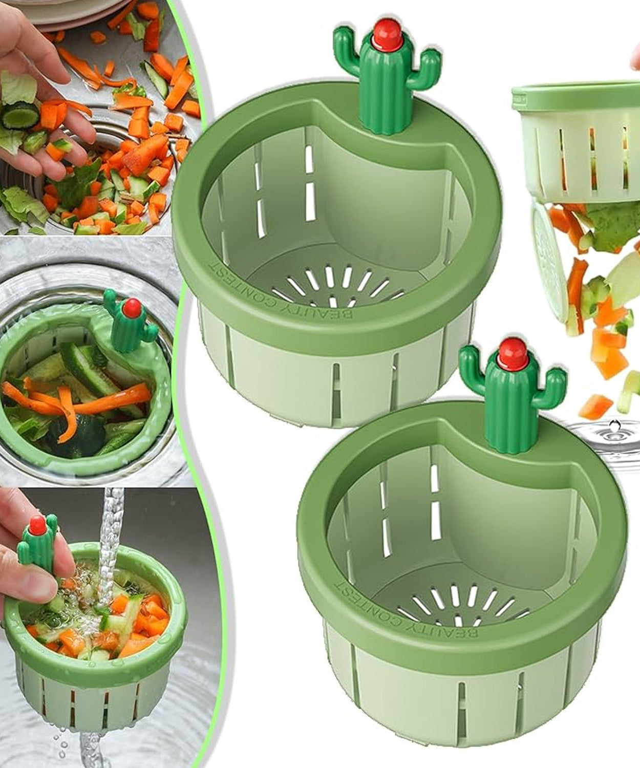 Solid Plastic Drain Protector 