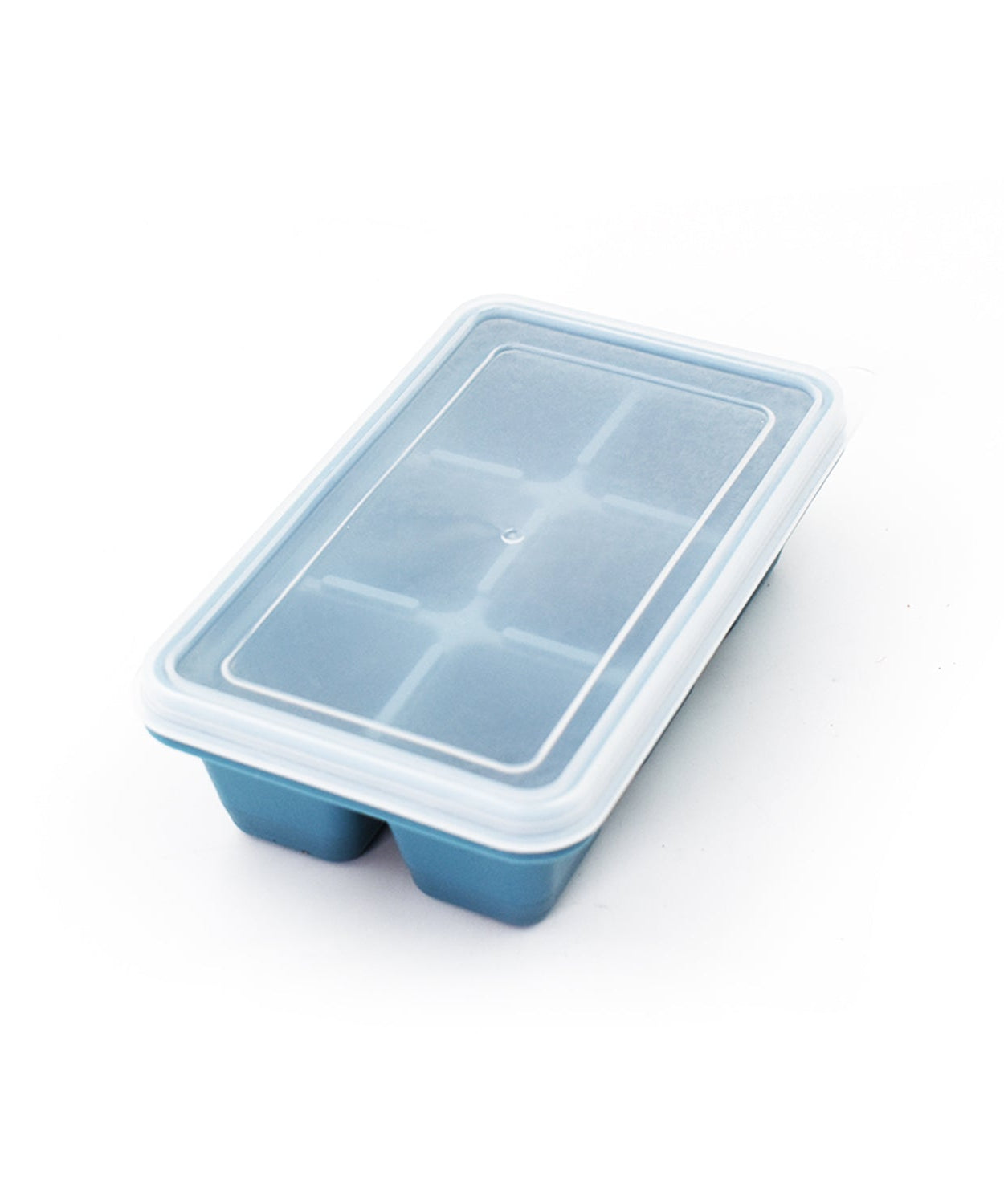 6 Grid Silicone Ice Tray Used In All Kinds Of Places Like Household Kitchens For Making Ice From Water And Various Things And All With Color Box (1 Pc)