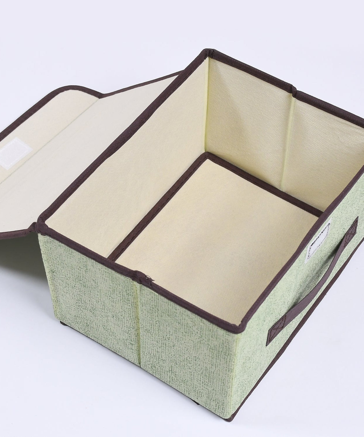 Foldable storage bin for closet or nursery