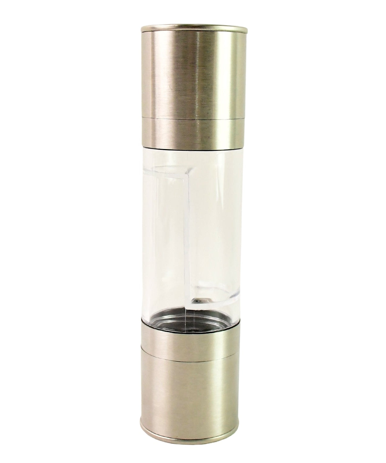 Stainless Steel Twin Spice Mill for Salt & Pepper