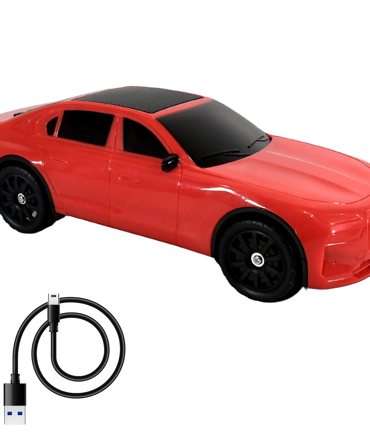 Wireless Bluetooth Speaker Portable Car Shape Music Speaker Support Bluetooth, TF Card, USB, Fm Radio Function Unique Shape Car Speaker