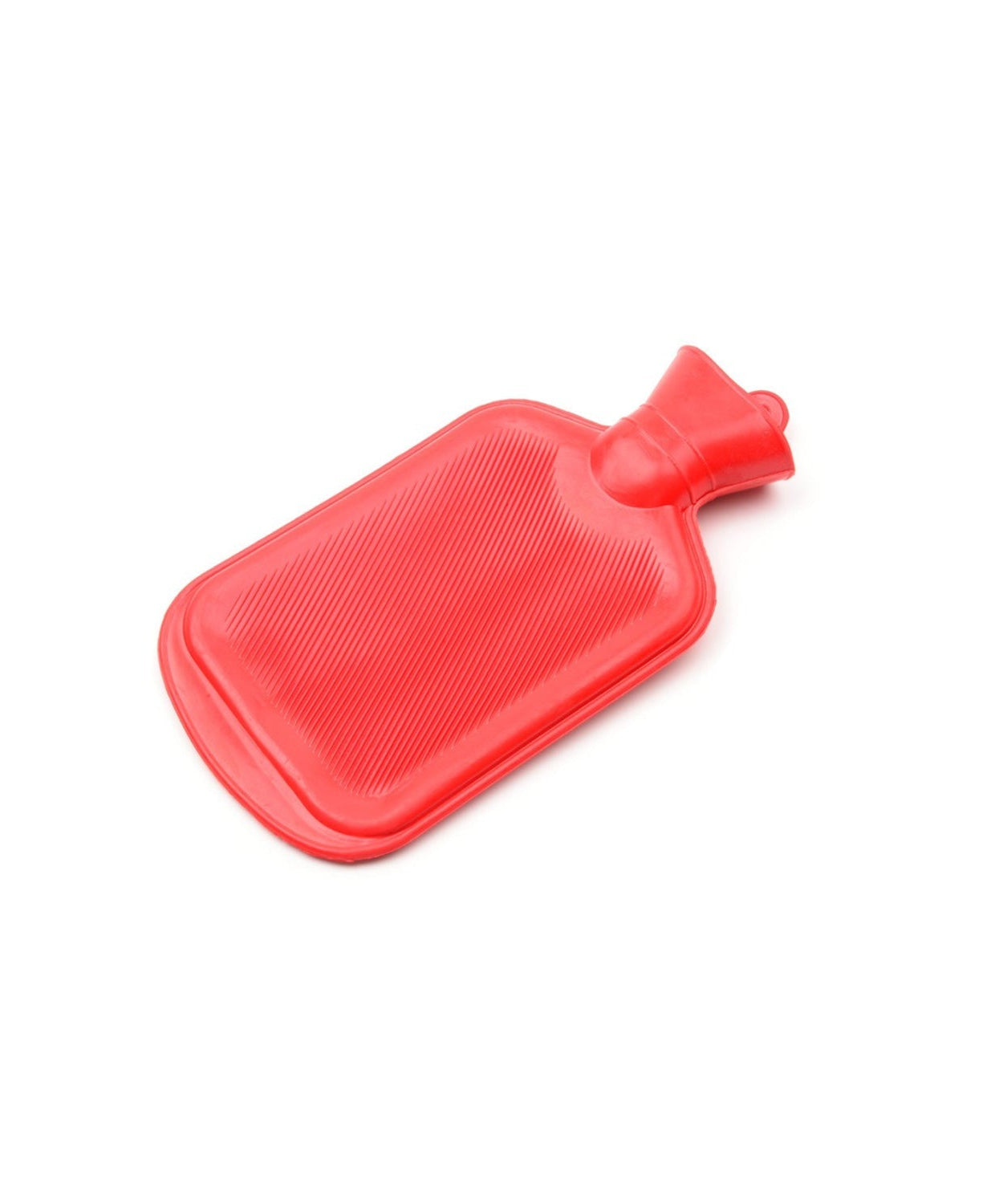 Hot water heating pad for quick relief.