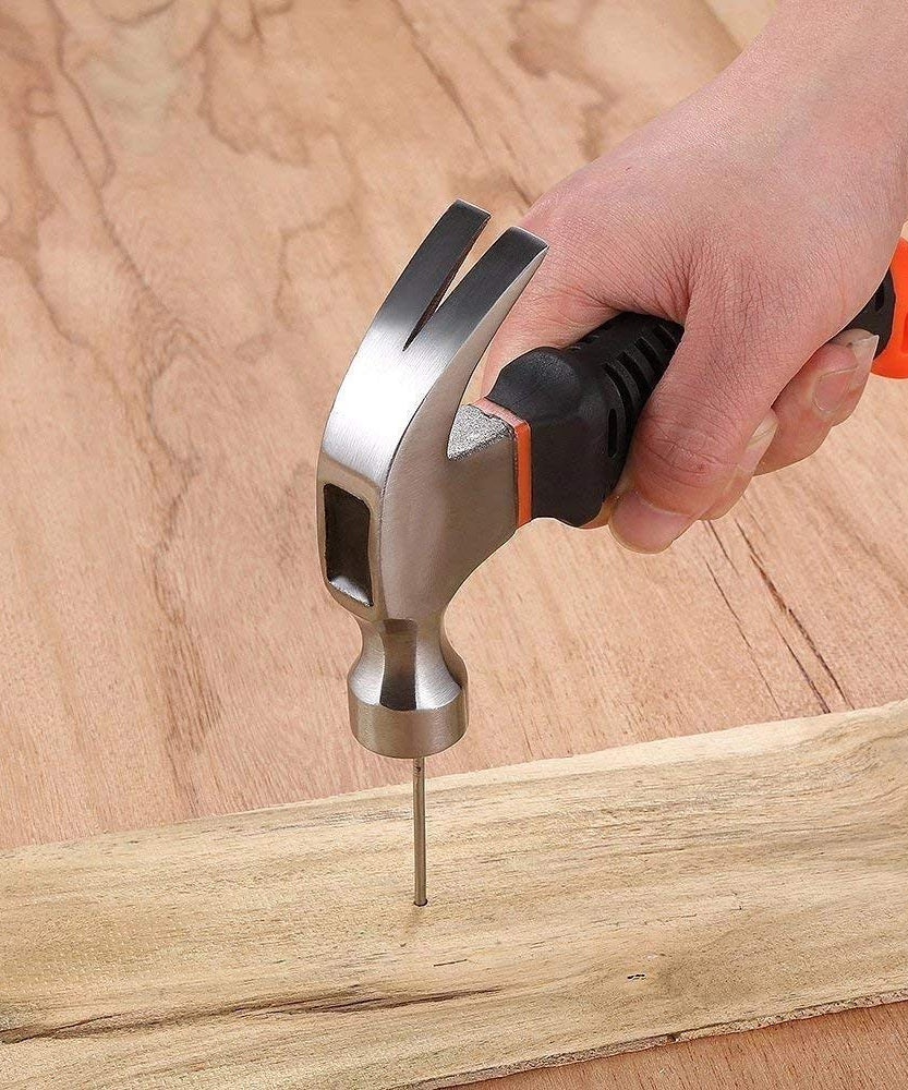 Mini Claw Hammers Short Handle Plastic Grip (300 gram)