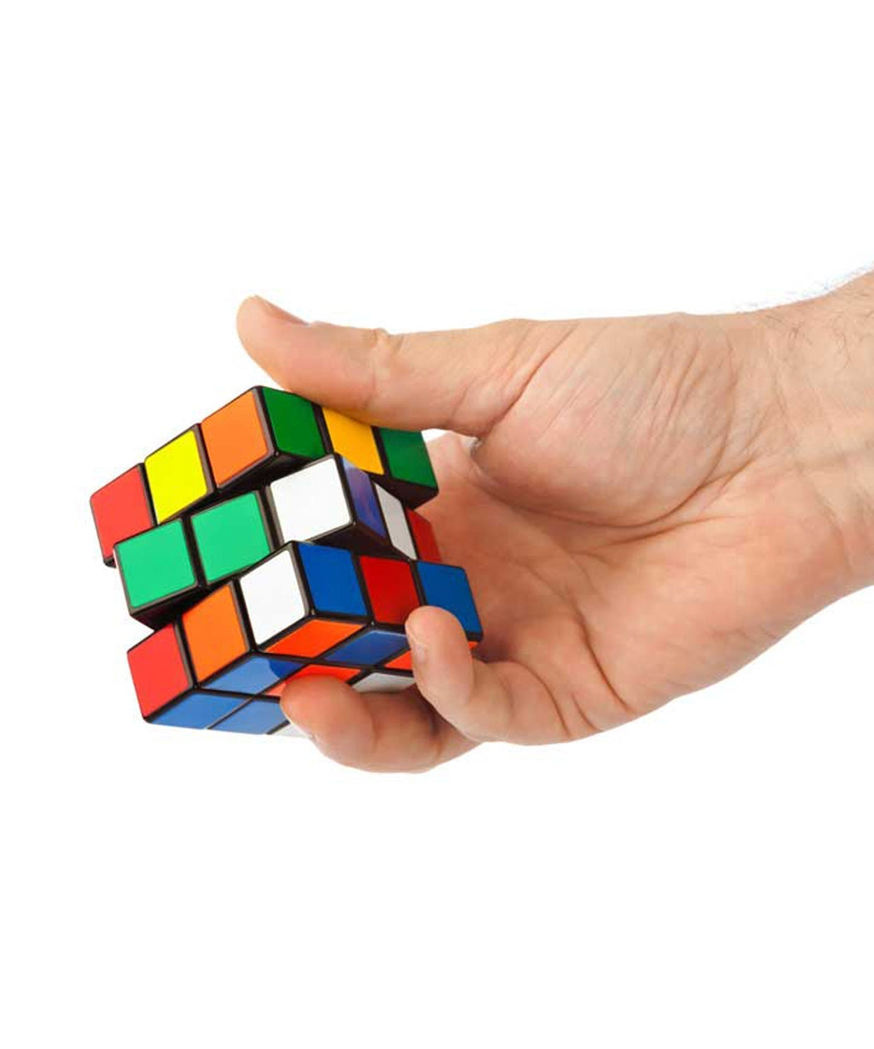 Set of two 3x3 cube puzzles for entertainment and learning