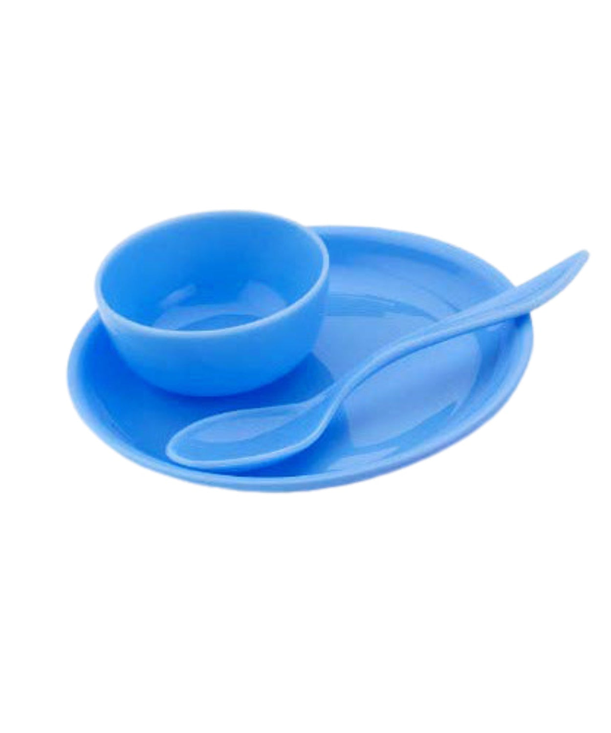 Multipurpose Snack Set 3 pcs - Spoon, Bowl and Dish