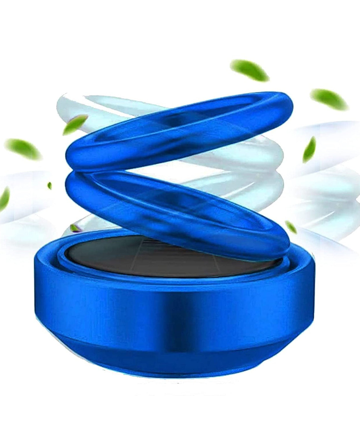 Solar-powered air freshener for car dashboard