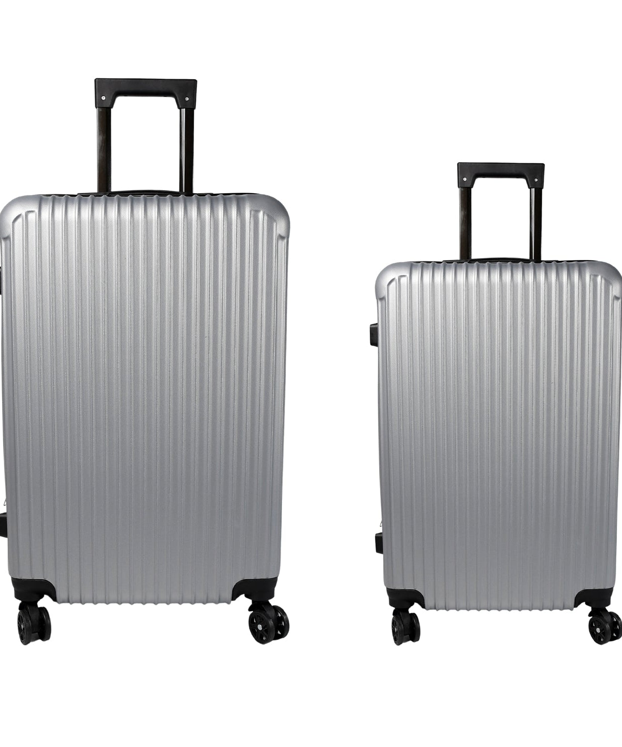 Colorful suitcase set for travel