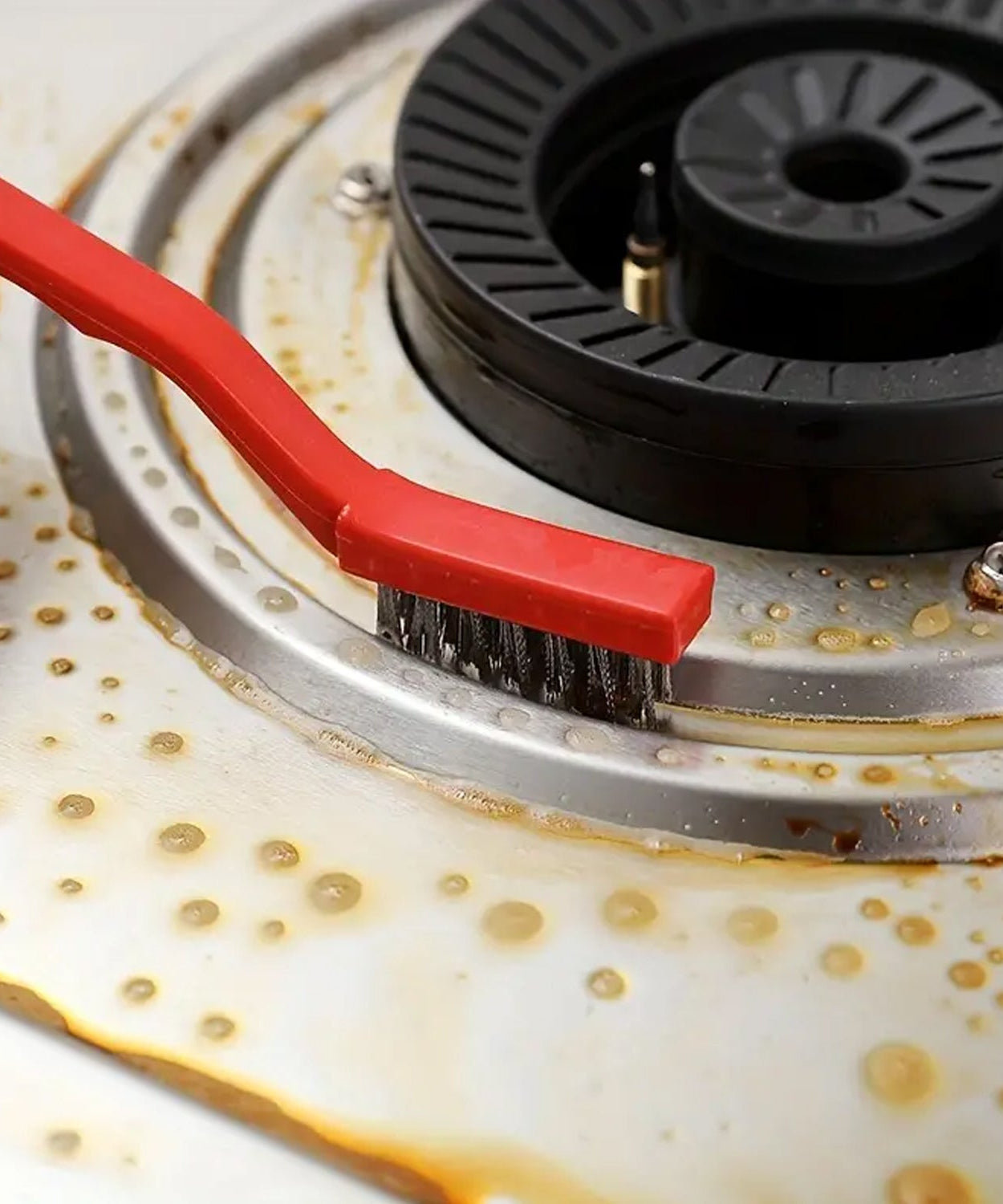 Mini Wire Brush Set - Brass, Nylon, Steel for Cleaning & Rust Removal (3 Pcs Set)