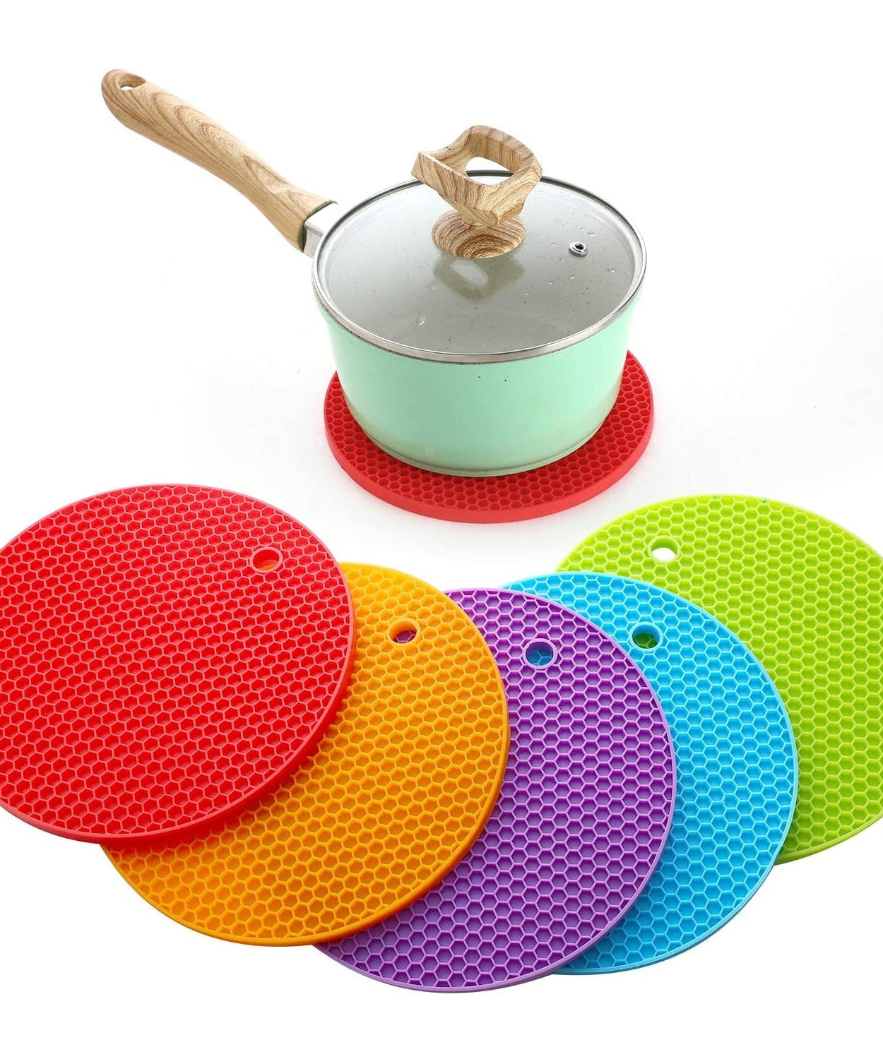 Silicone Trivet for Hot Dish and Pot, Silicone Hot Pads ( 1 pcs )