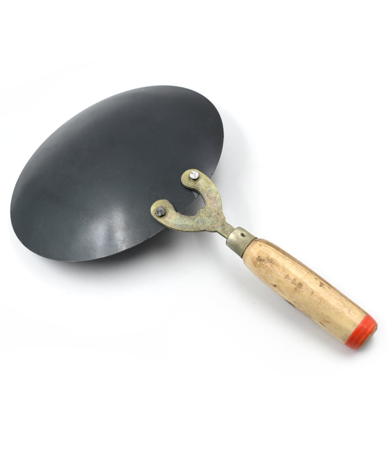 Wooden handle roti tawa, nonstick surface for making rotis and parathas at home.