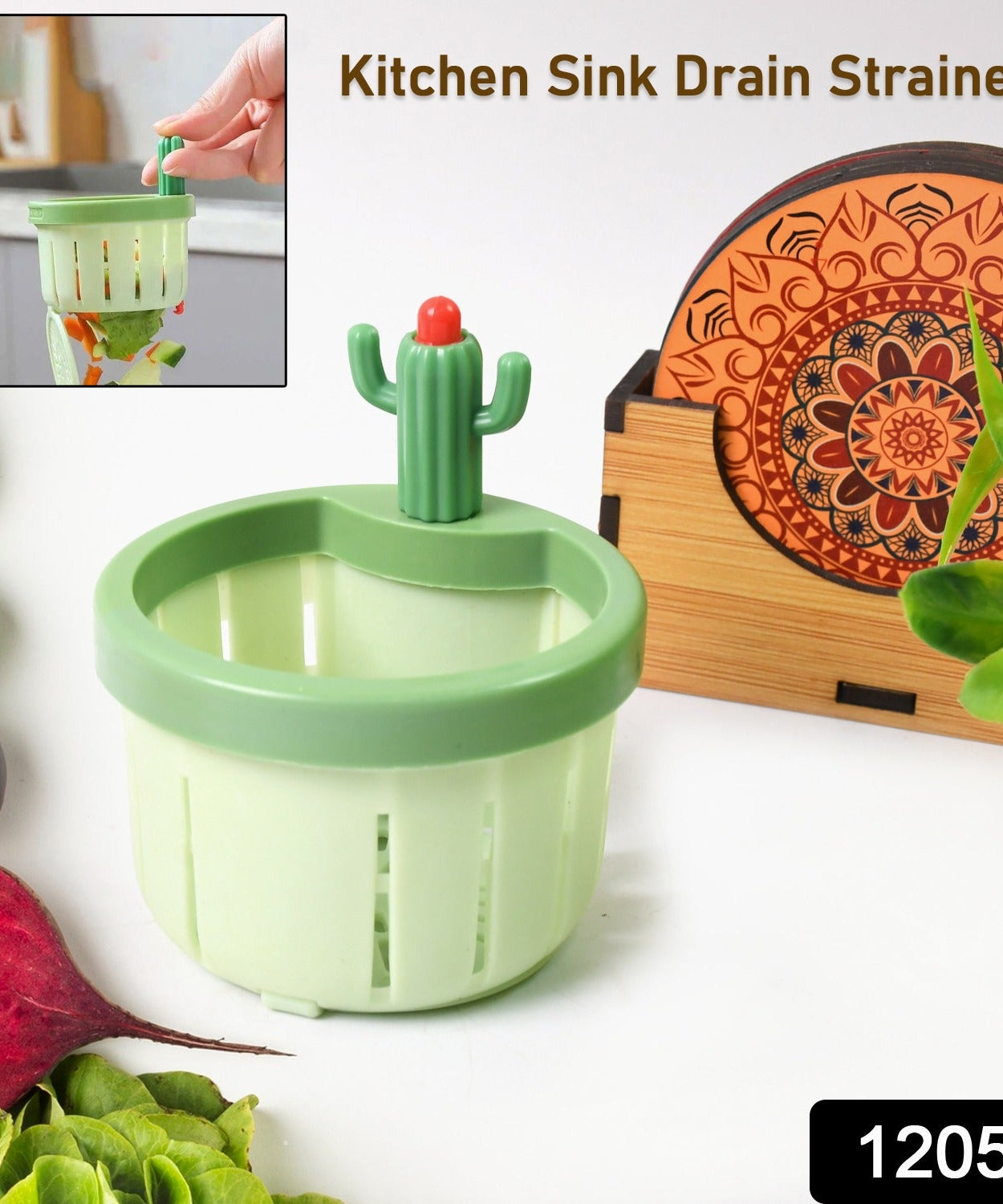 Lekeye Plastic Sink Drain Strainer