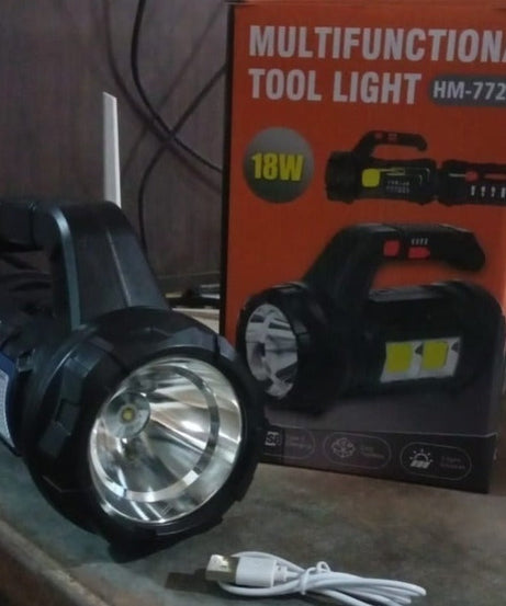 Multi Functional SOS Light With Tool Box, Torchlight (18 W)