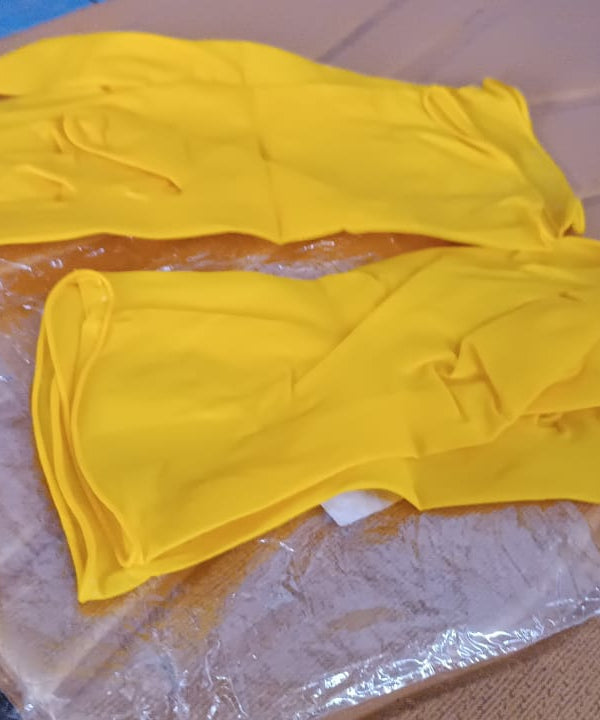 Latex Household Gloves (2 Pair / Mix Color)