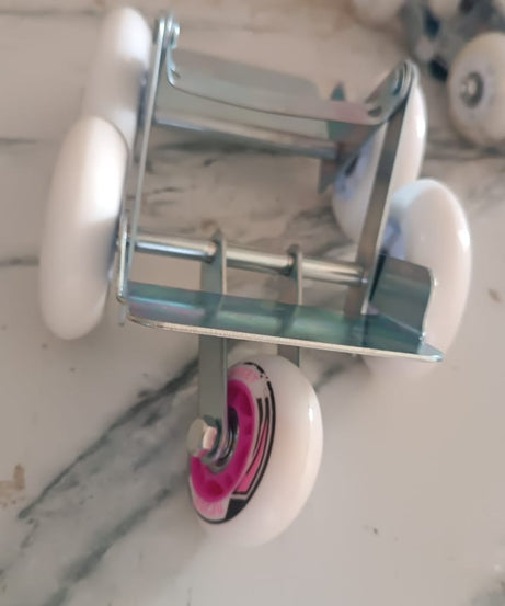 5-Wheel Emergency Bike Wheel Puller Trolley (1 Pc)