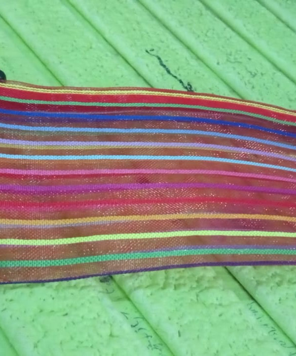 Transparent Zippered Nylon Mesh Multi Purpose Pouch / Purse