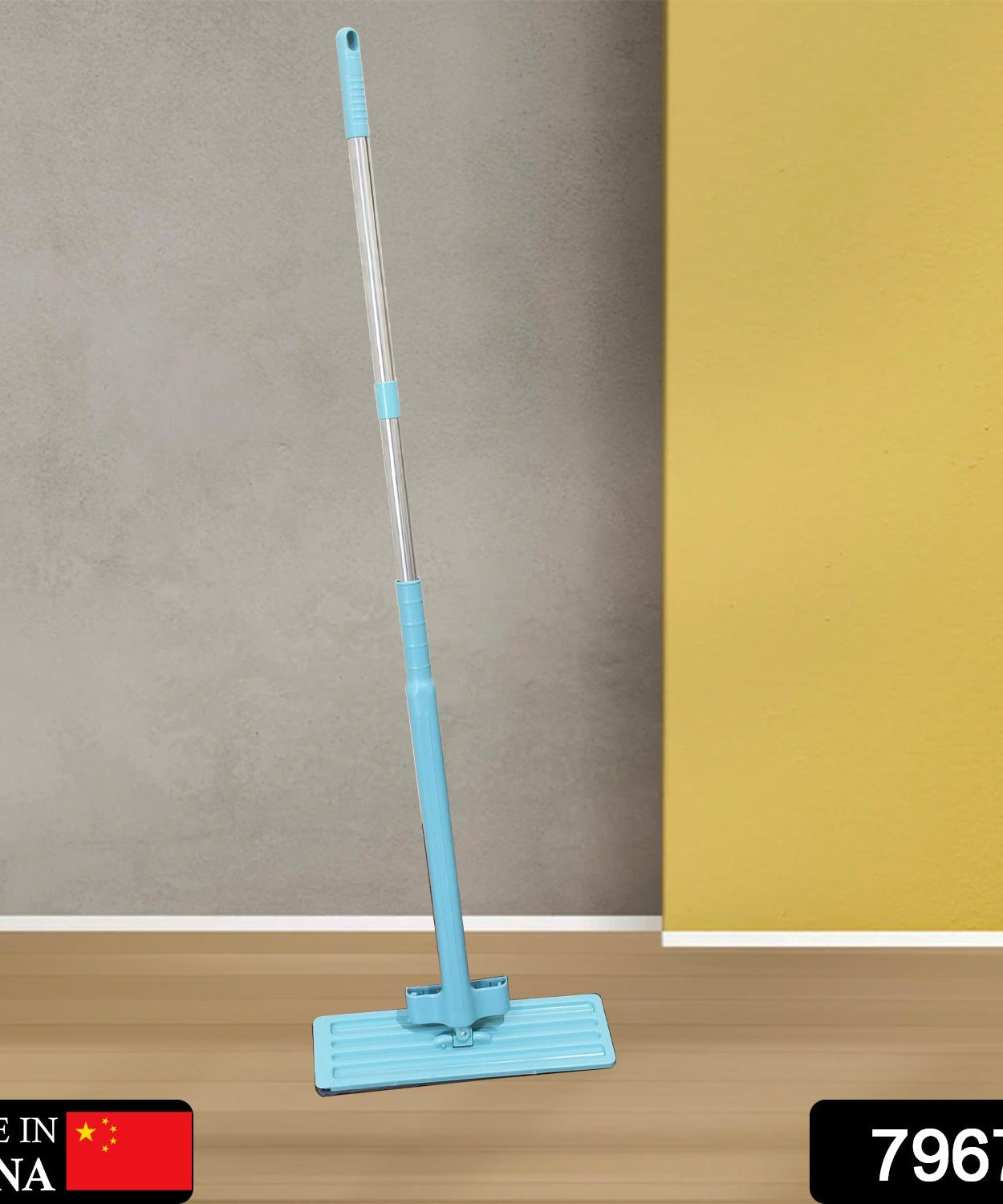 High-quality hardwood floor mop with microfiber pad