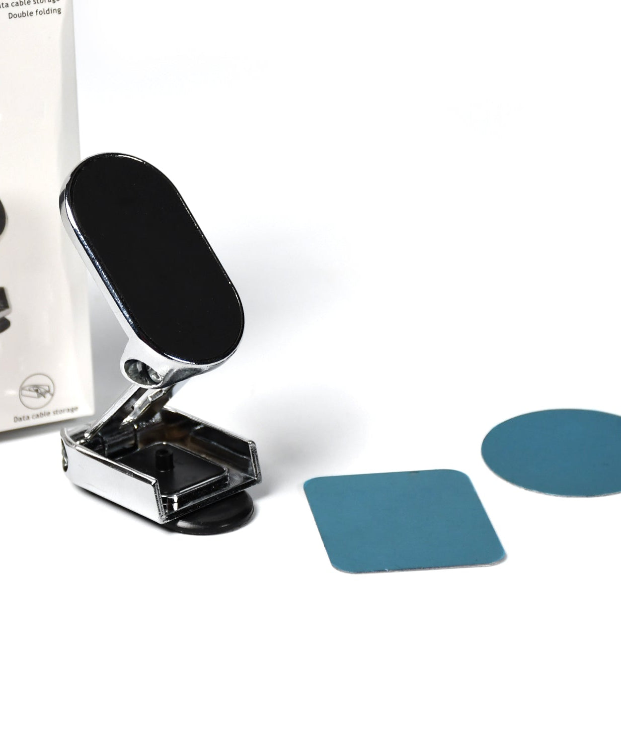 New Alloy Folding Magnetic Car Phone Holder (Pack of 1)