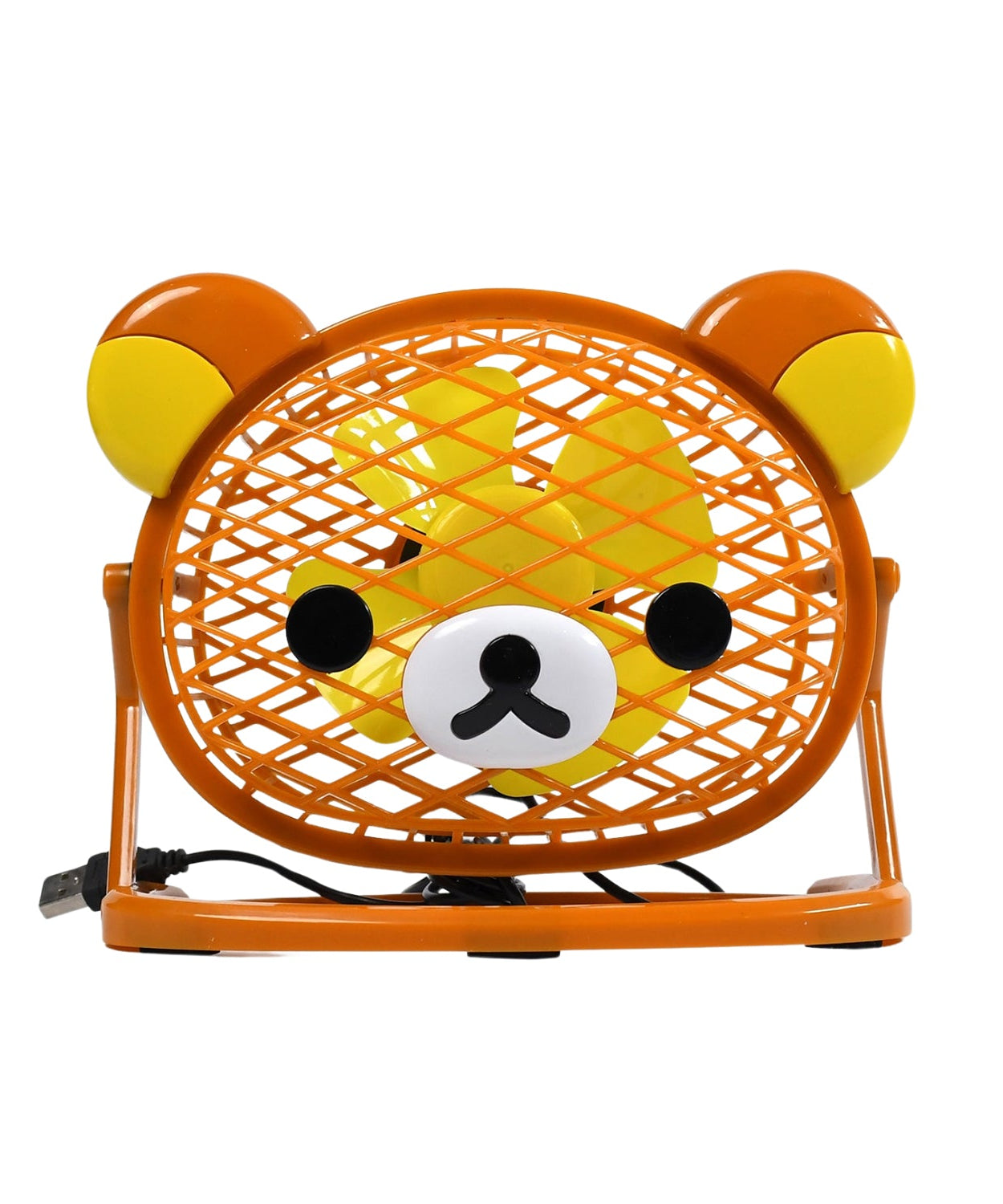 Stylish & Silent: Teddy Bear USB Fan for Any Space – Adjustable Cooling!
