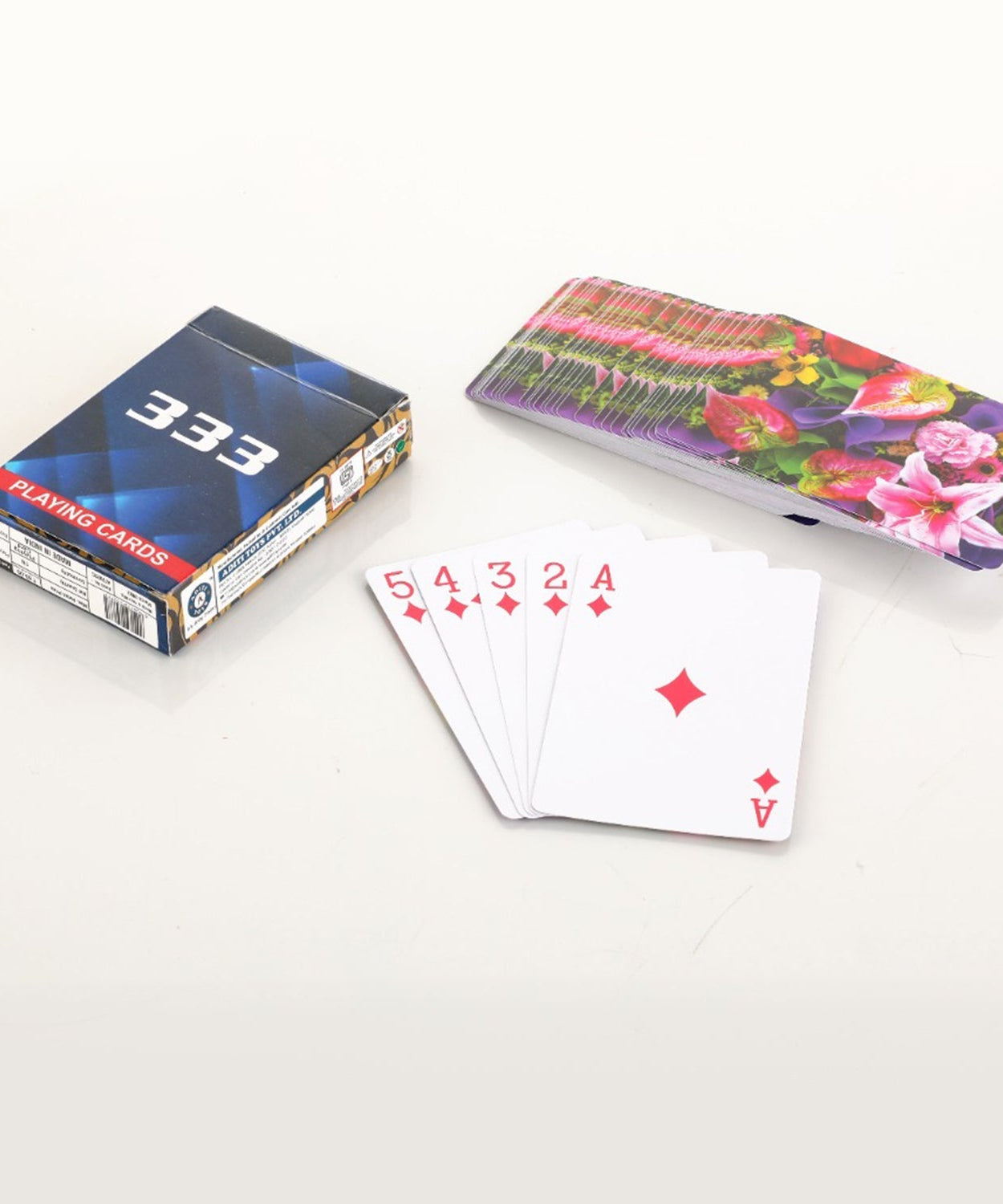 High-quality playing cards with durable design.