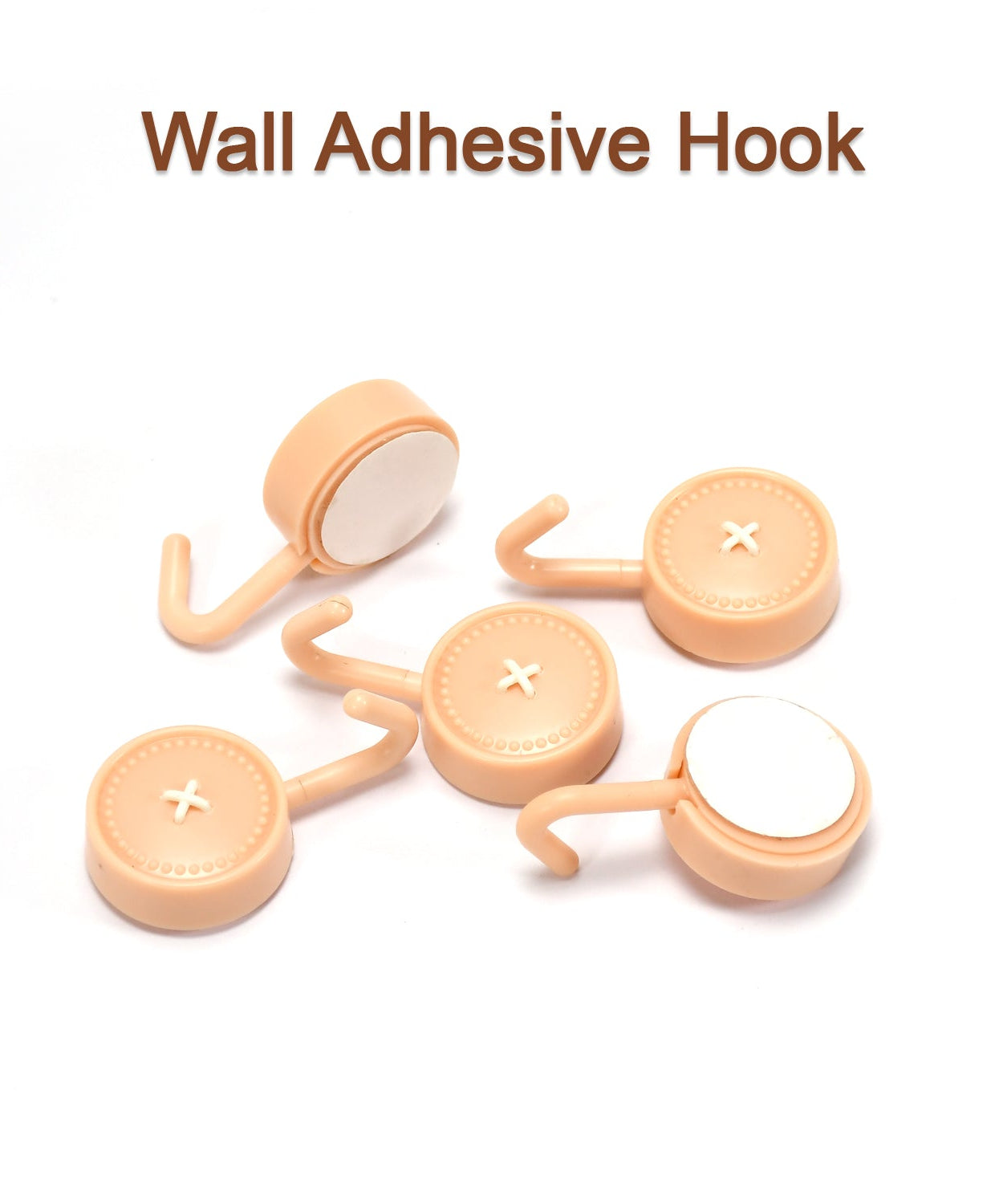 Self-adhesive hooks for home use