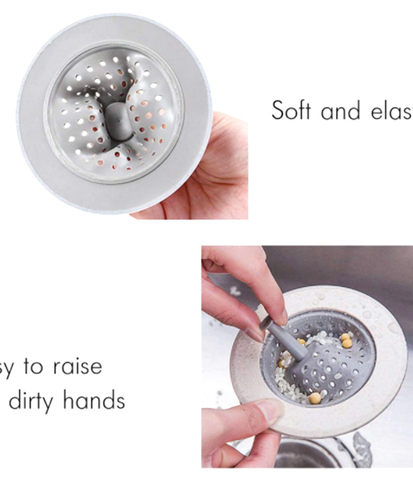 Silicon Sink Strainer Kitchen Drain Basin Basket Sink Drainer