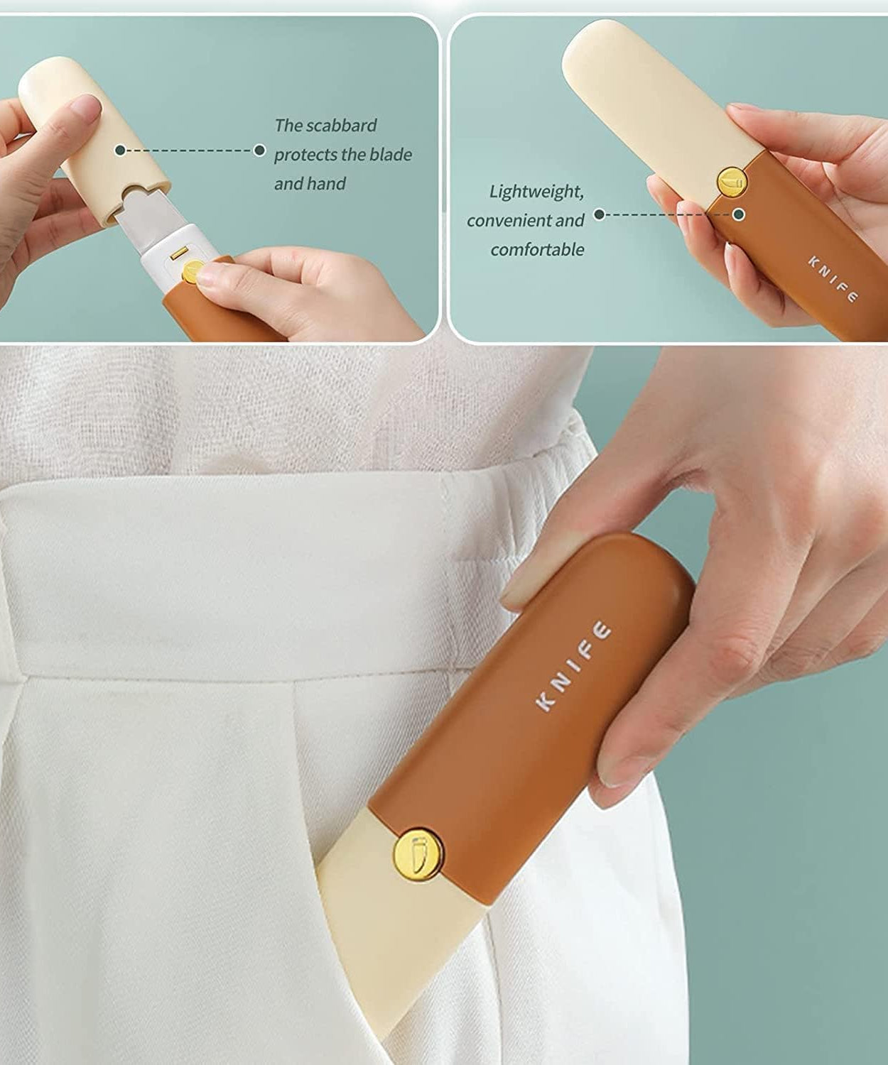 DualEdge Fruit Knife