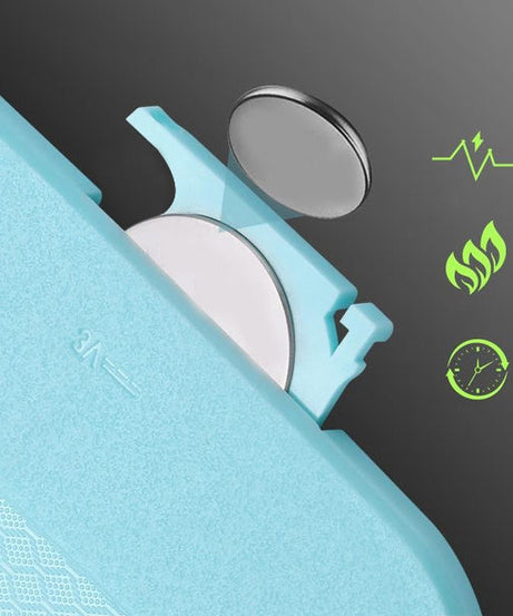 Portable writing pad with digital LCD screen and multi-color ink