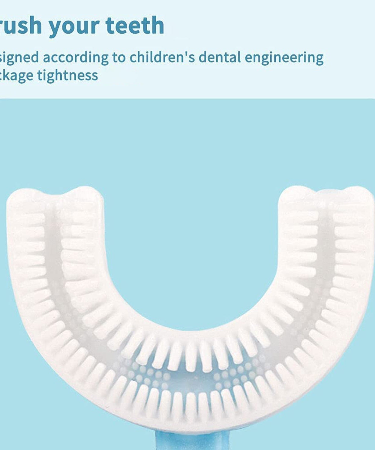 U S toothbrush for effective kids' teeth brushing
