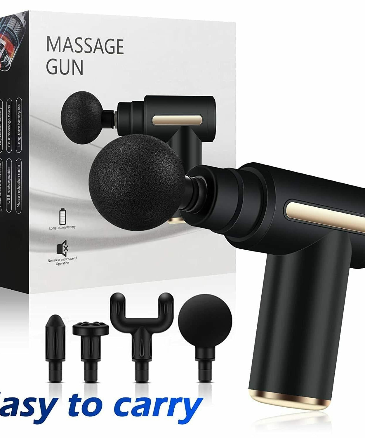 Advanced deep tissue massage machine, multiple attachments for targeted relief.