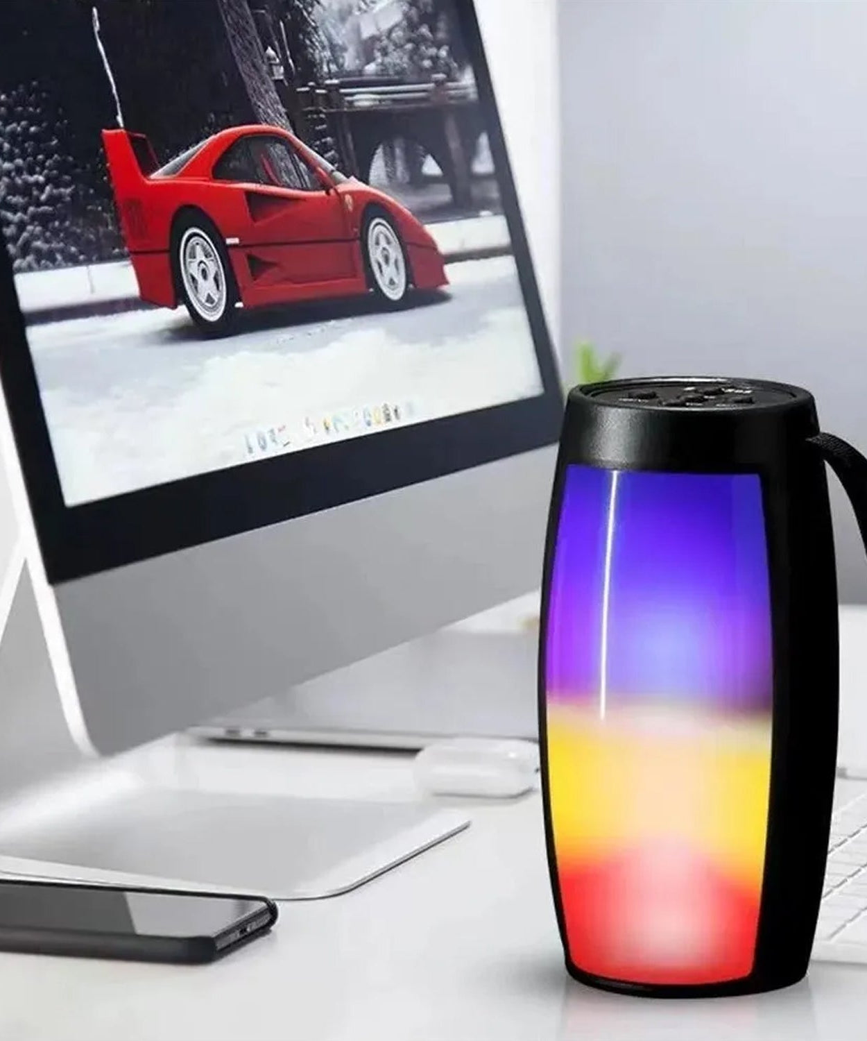 Bluetooth speaker with light effects