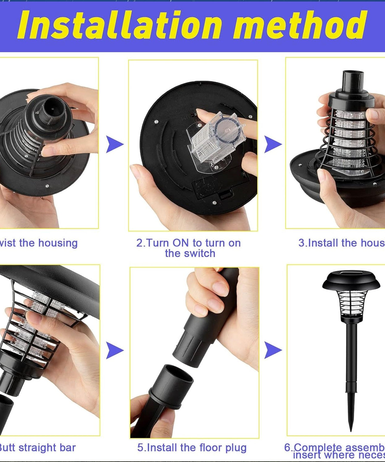 SolarBuzz Mosquito Catcher