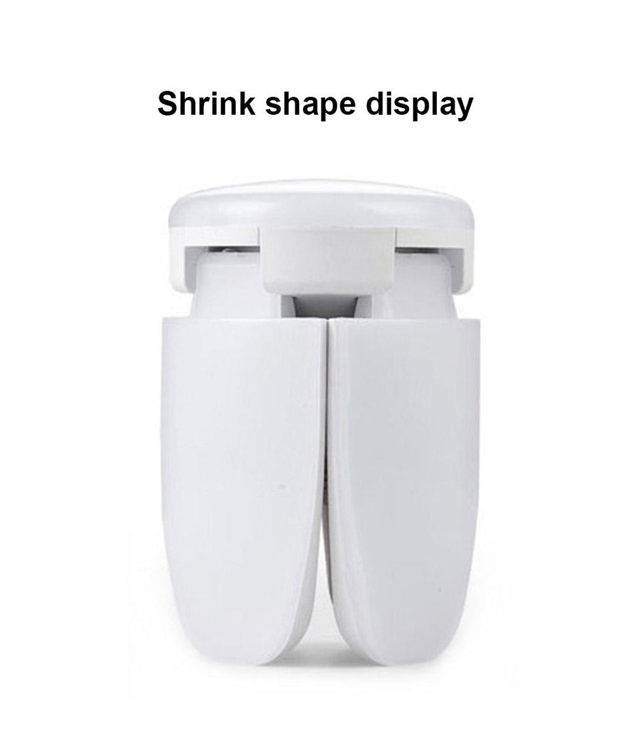 LED fan bulb with folded blades