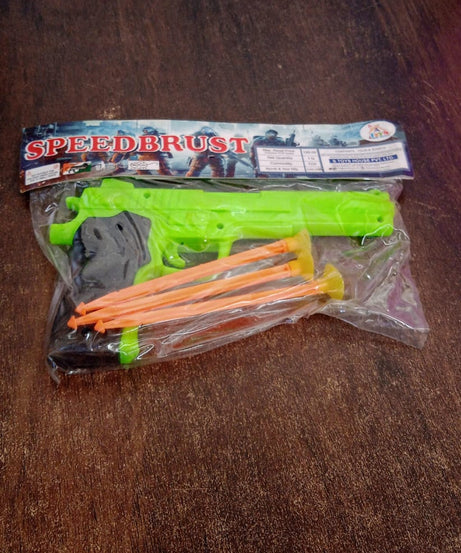 Manual 1 Gun Toys for Kids with 3 Free Soft Suction Dart Bullets / Arrow (1 Set)