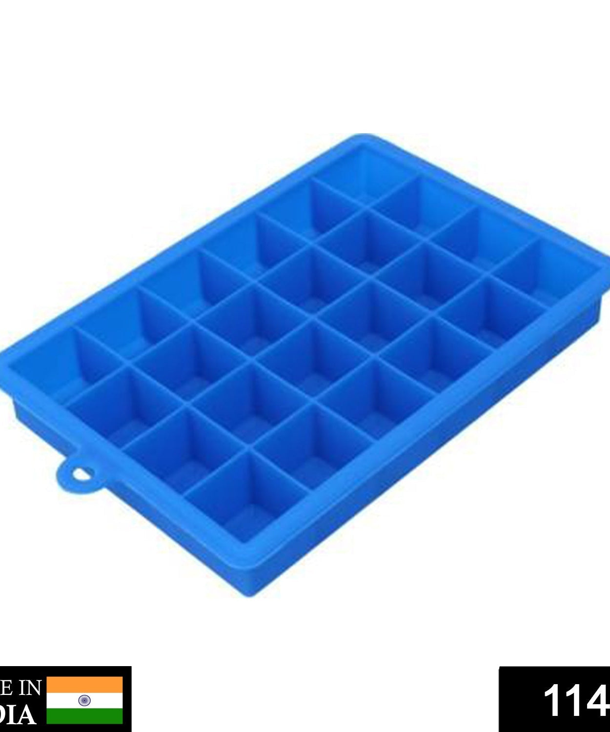 Silicone Ice Cube Trays 24 Cavity Per Ice Tray [Multicolour]