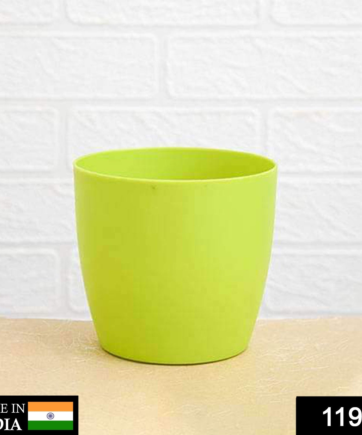 Round shape flower pots for gardening