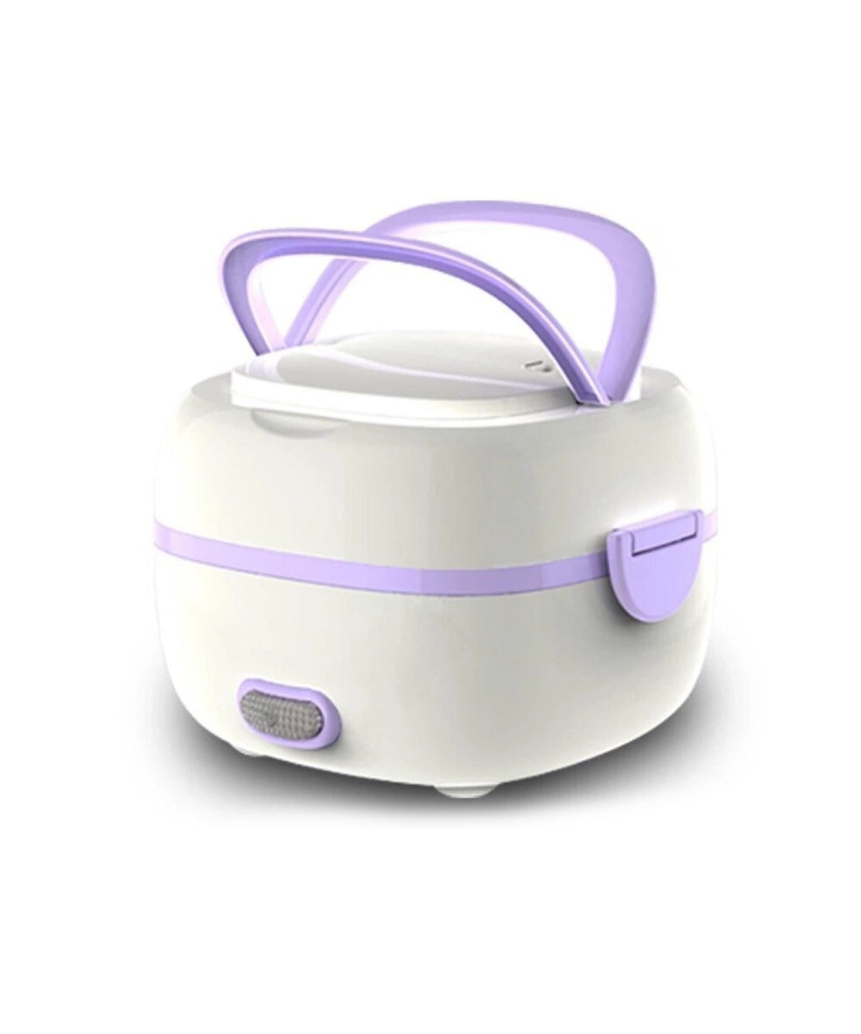 Electric Lunch Box Portable Food Warmer Food Heating Lunch Box Removable Food-Grade Stainless Steel Compartments, 220V 200W, for Car, Truck, office 