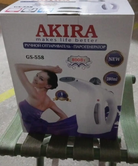 Portable Handheld Garment & Facial Steamer (1 Pc)