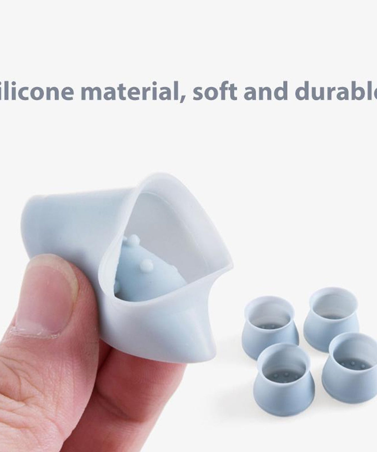 Chair leg caps with good flexibility