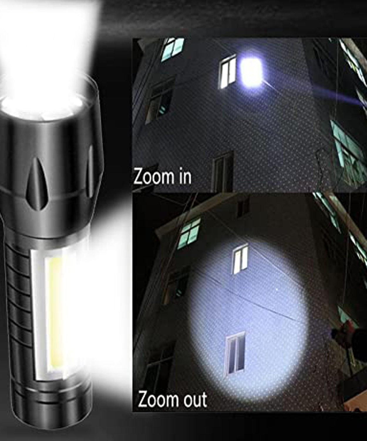 LED emergency light torch
