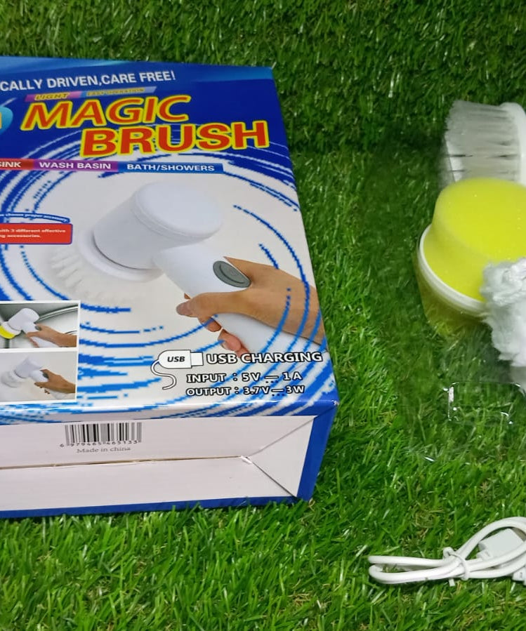 5in1 Home Kitchen Electric Cleaning Brush, Electric Spin Scrubber