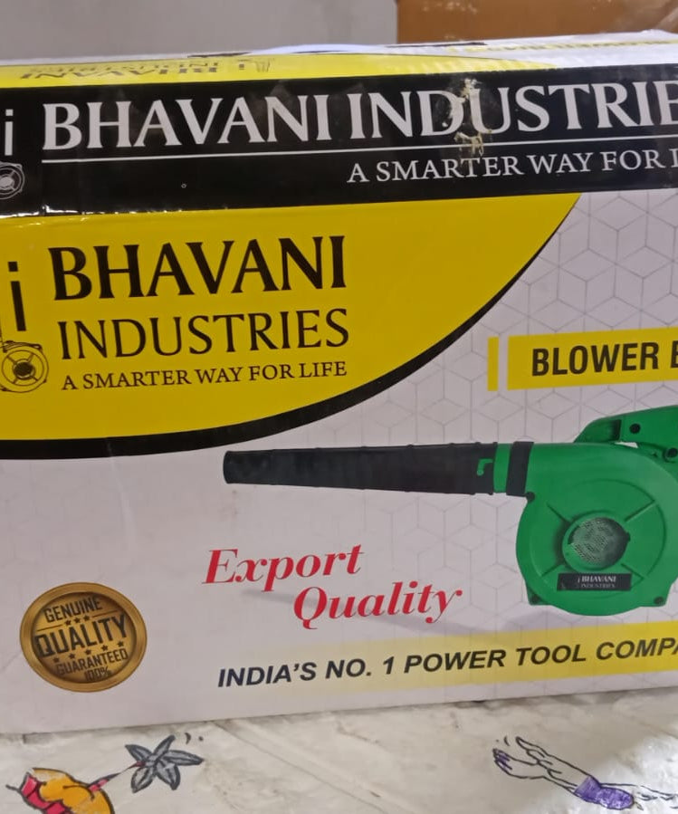 Powerful air blower, ideal for cleaning large areas